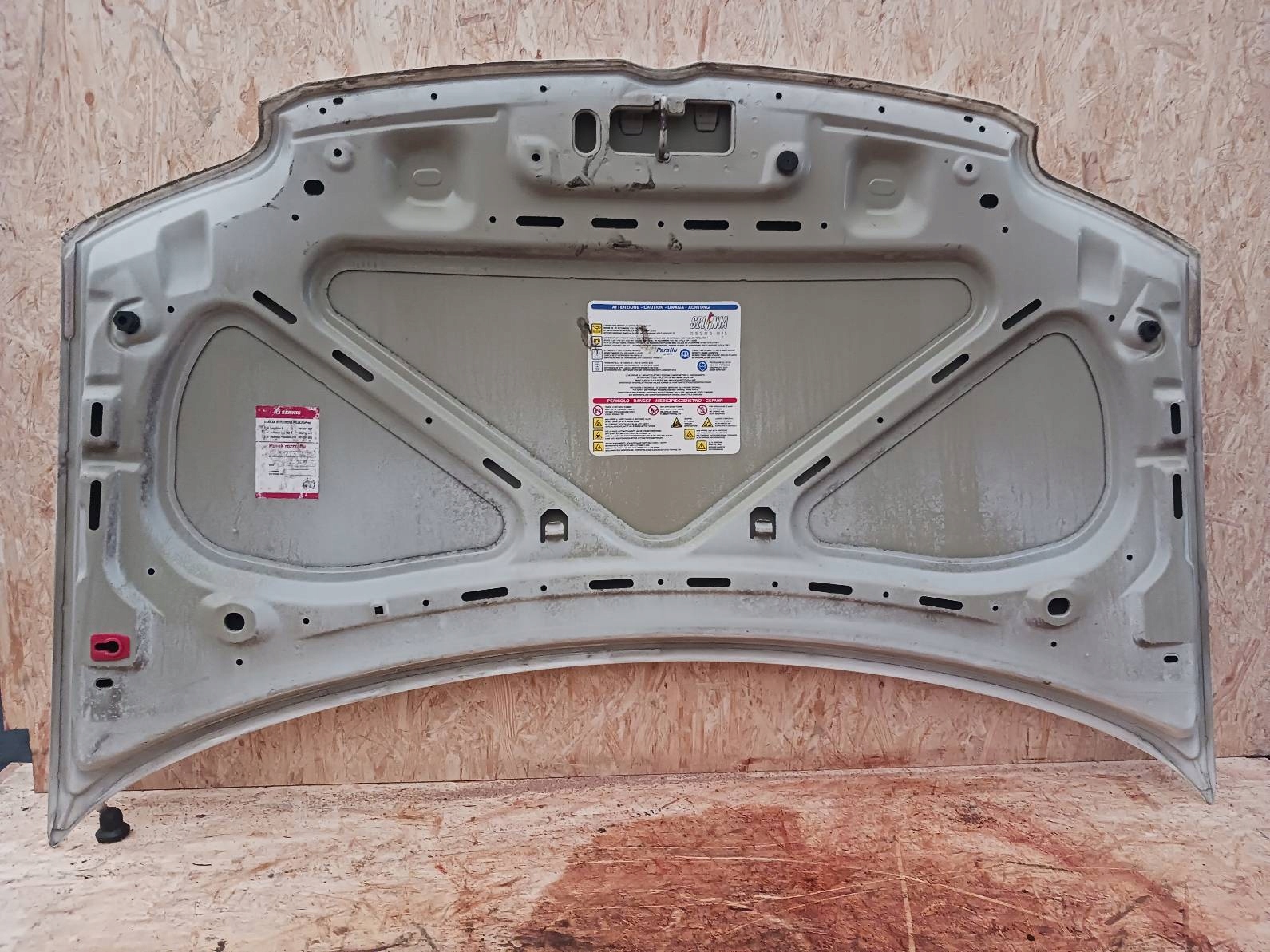 Maska Fiat Panda II Kolor biały