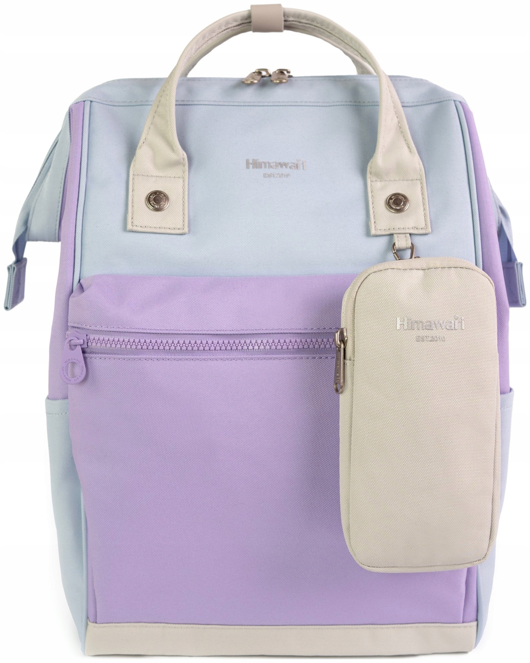 Batoh na notebook Himawari Task M organizér do práce, levandulový