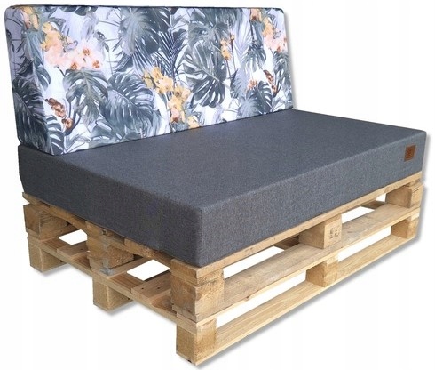 2 Polštáře na lavičku Palety Houpačka polštáře 120x80 40 klínů