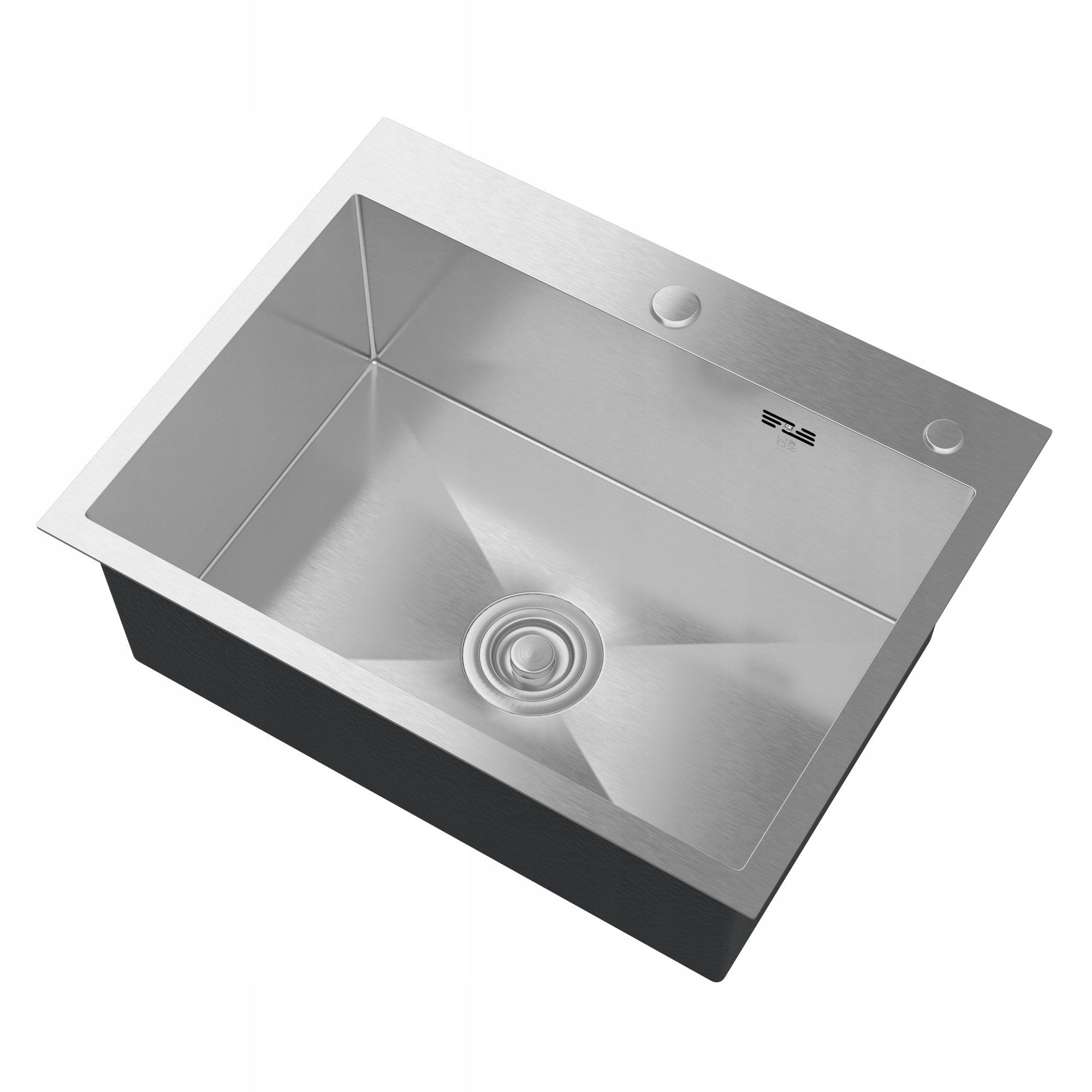 Chromový Jednokomorový Dřez 58x45