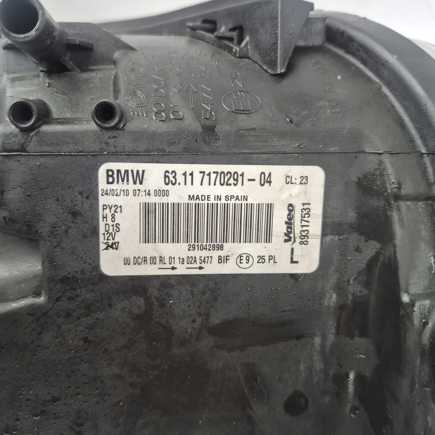 BMW 1 E82 E88 E87 LIFT 07-11 light left front front BI-XENON 7170291