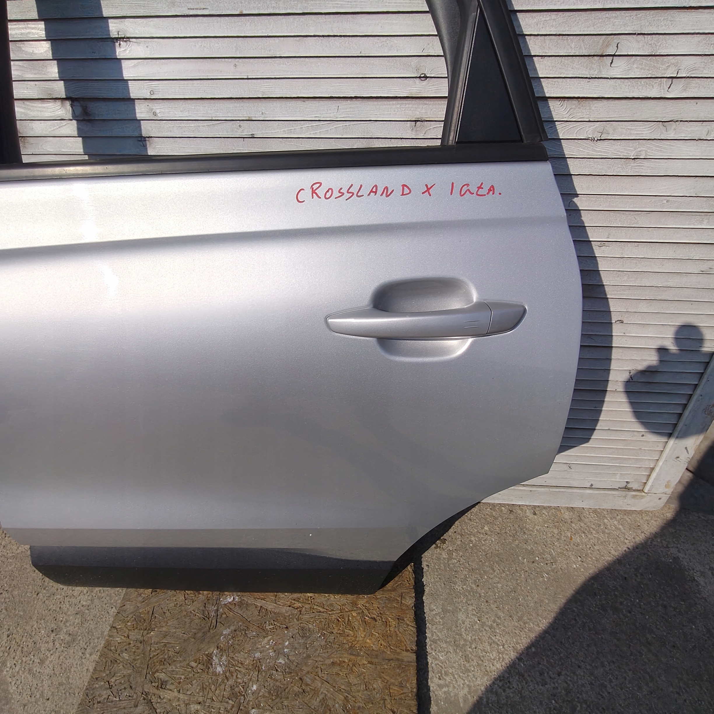 Opel Crossland Tür Hinten Links Door Porta Porte - Thumbnail 3