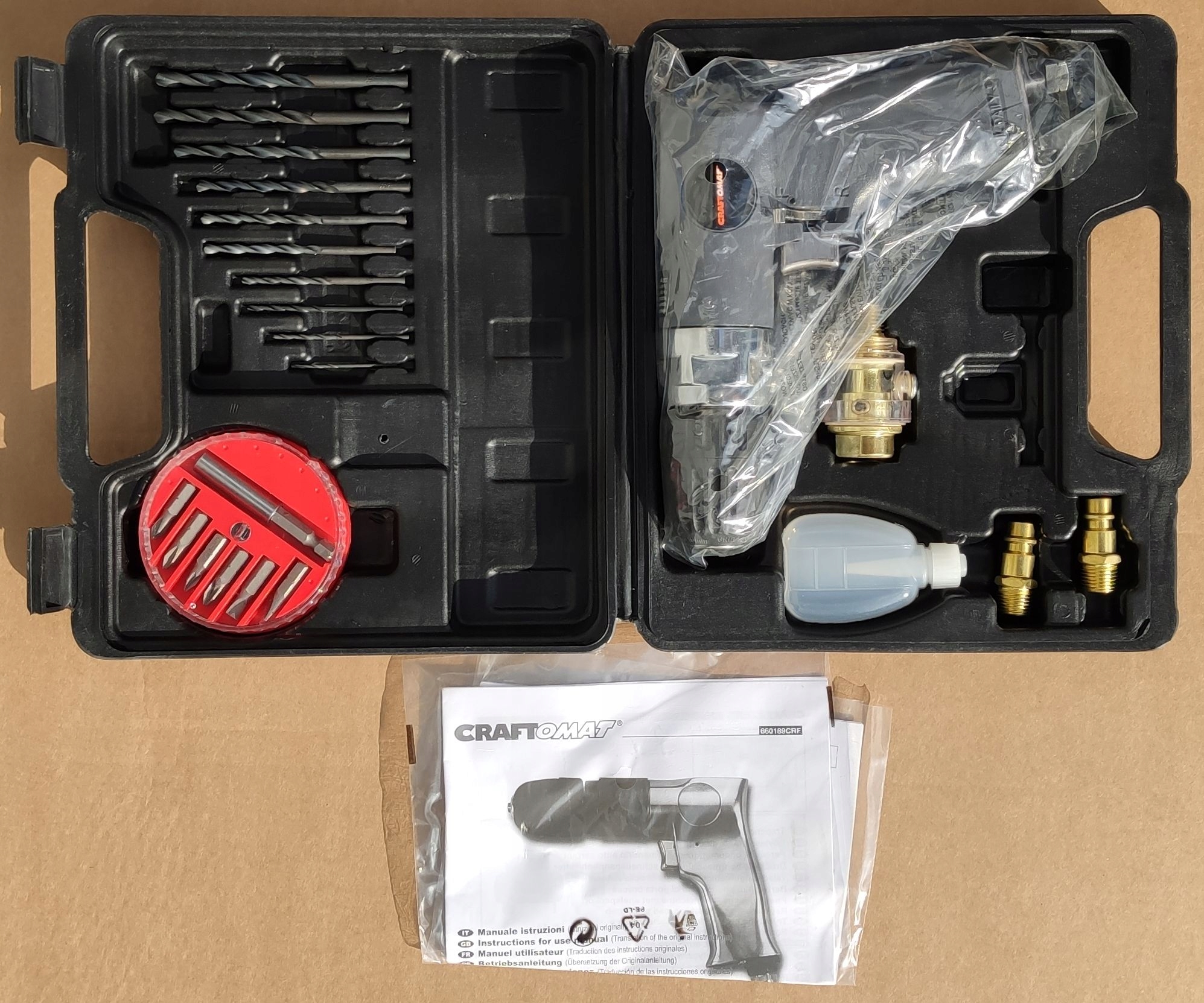 Wiertarko wkretarka Craftomat 20105365 Zestaw Producent code 20105365