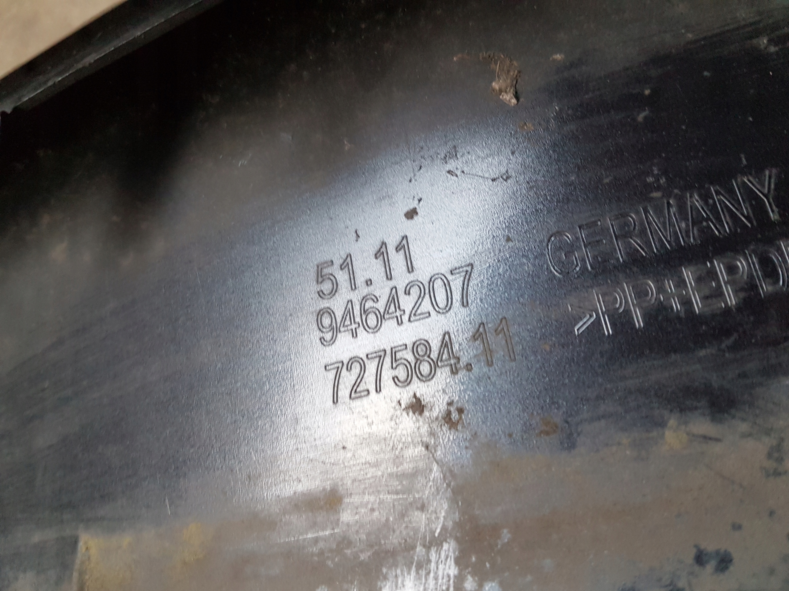 front bumper front BMW G30 G31 LCI 9464207