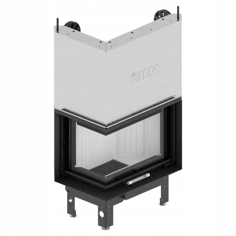 Krbová vložka s gilotinou Kominek Albero 54x39.LG.H levá do obývacího pokoje