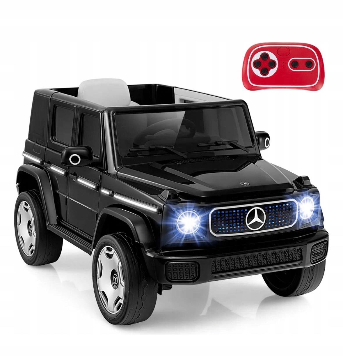 Auto samochód dla dzieci Mercedes Benz 4X4 czarny