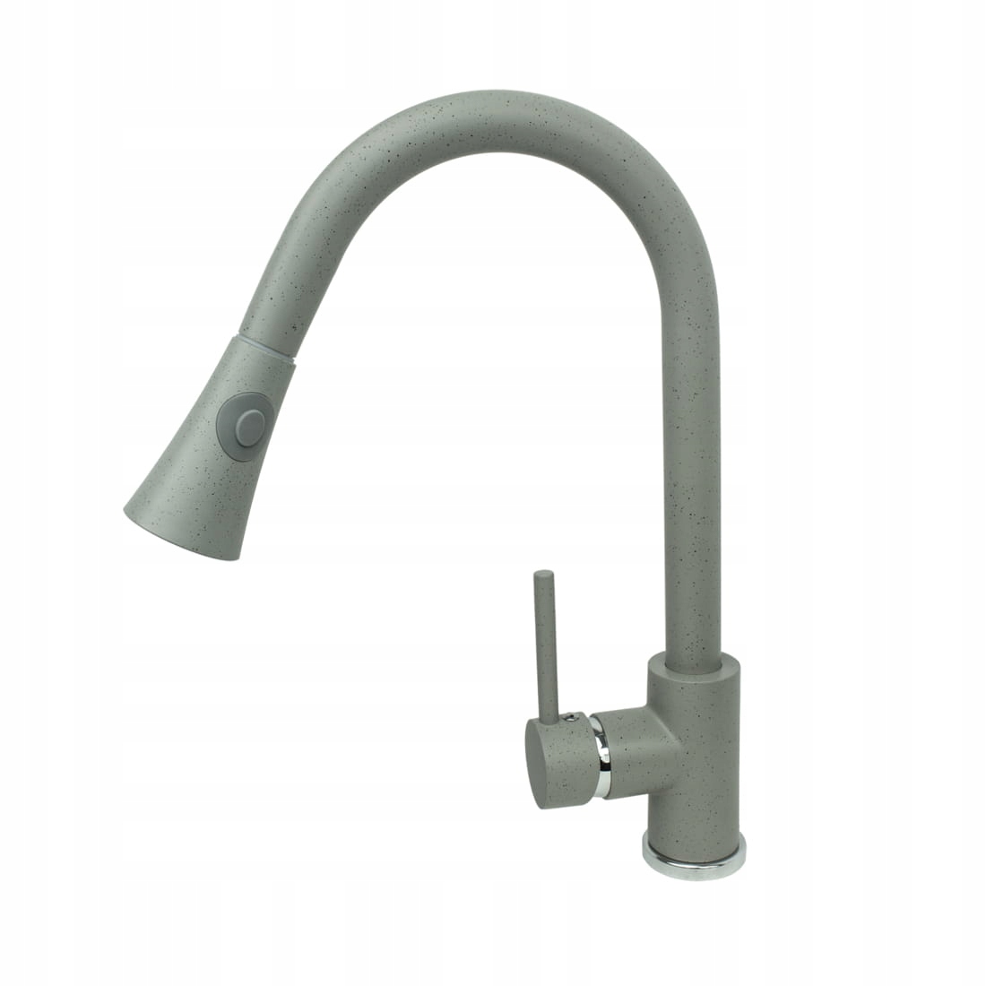 Kuchyňská baterie Taru vytahovací sprcha Šedá Gamma
