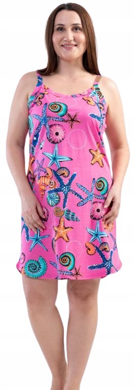 Silně Růžová Košile Hvězdice Mušle XL