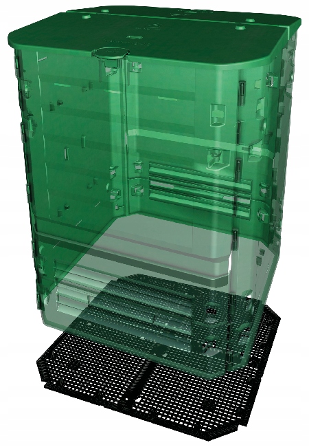 Podstawa kratka pod kompostownik do 900l stabilna Producent inny