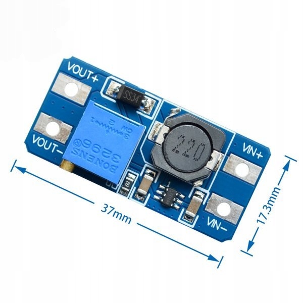 Przetwornica DC/DC MT3608 step-up 5-28V 2A Kod producenta MT3608