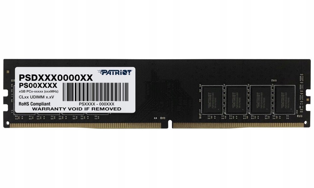 Patriot Signature 16GB DDR4 2666MHz DIMM CL19 1,2V