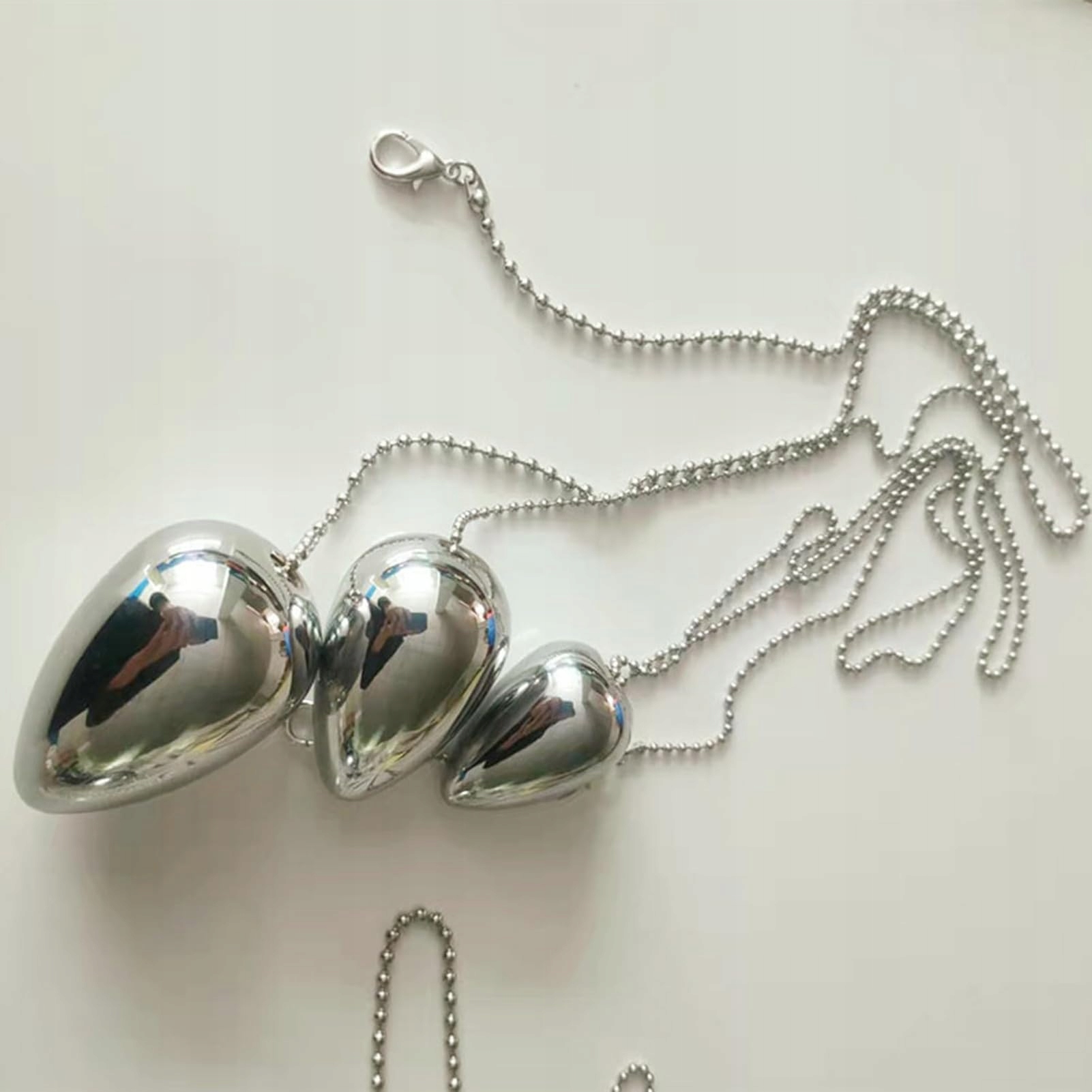 THLSEXY Zestaw Metalowych Korków Analnych 3 Rozmiary dla Par SM — miniatura 4