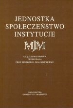 Jednostka Społeczeństwo Instytucje Księga Jub...