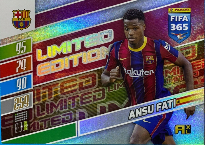 Fifa 365 2022 Limited Ansu Fati XXL