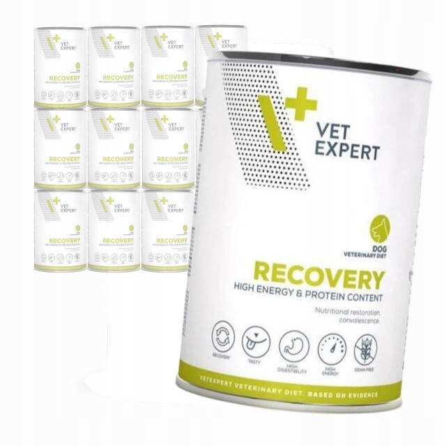 Vet Expert Recovery Vlhké Krmivo veterinární pro psy s kuřecím masem 12 x 400 g