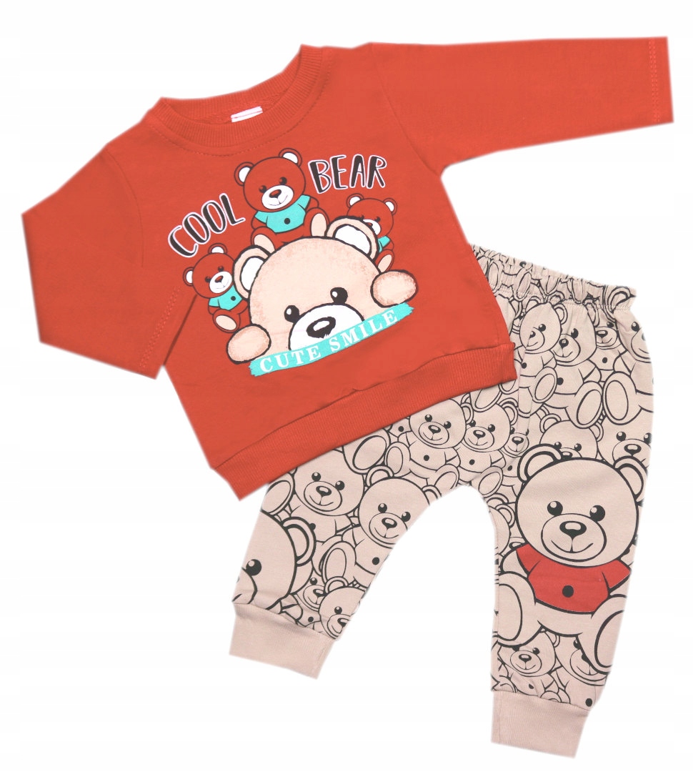 

Komplet Dresowy bluza spodnie 86 cm bawełna