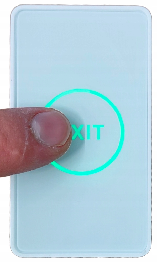 NATYNK PRZYCISK WYJŚCIA OTWARCIA DRZWI FURTKA LED IP68 DOTYKOWY BIAŁY EXIT Kod producenta PW-C5W