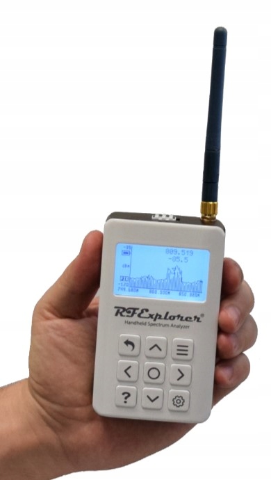 Rf Explorer 6G Wb analizator widma 15-6100 MHz