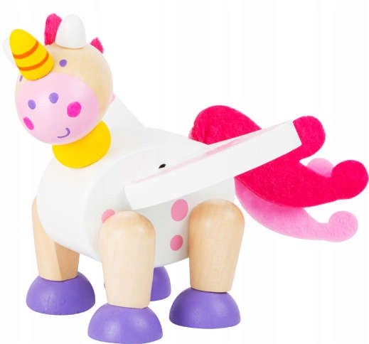 

Jednorożec Luna Drewniana Figurka 8 CM