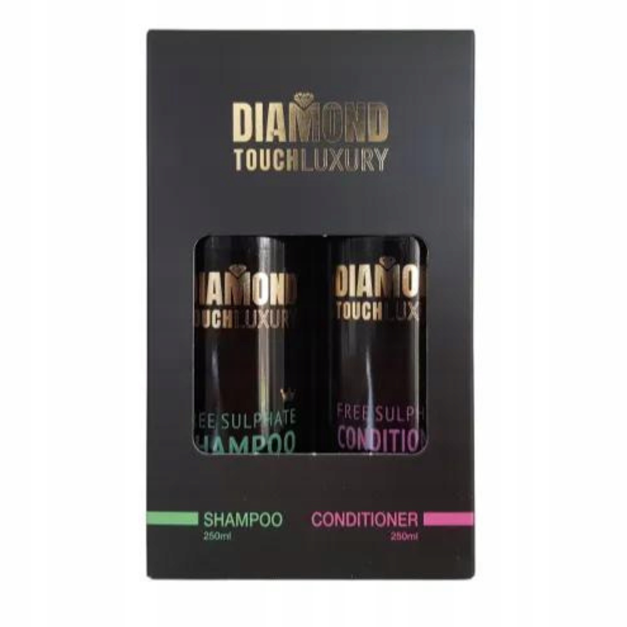 Zestaw Diamond Touch Luxury Po Keratynie Szampon 250ml Odżywka 250ml