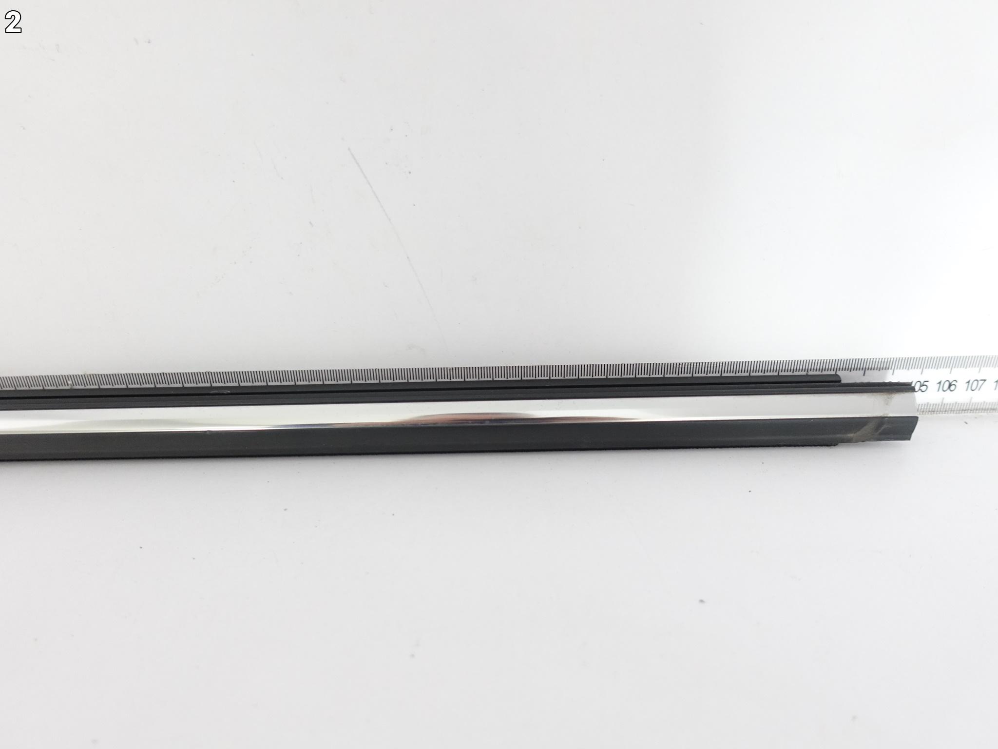 TOYOTA C-HR CHR LIFT 16-23 moulding dust windows left front CHROM