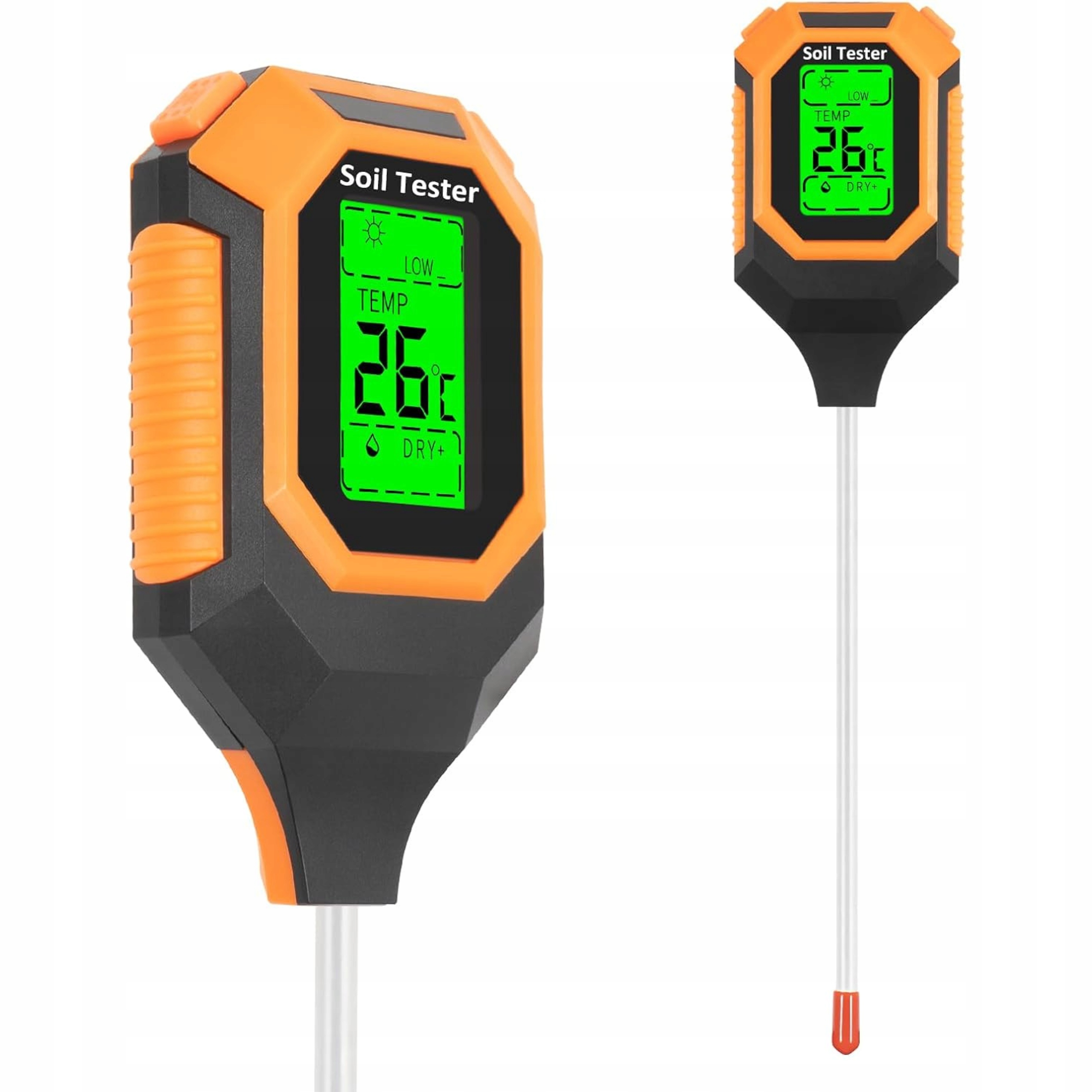 Měřič půdy pro rostliny, pH Teplota Vlhkost Světlo Yamron