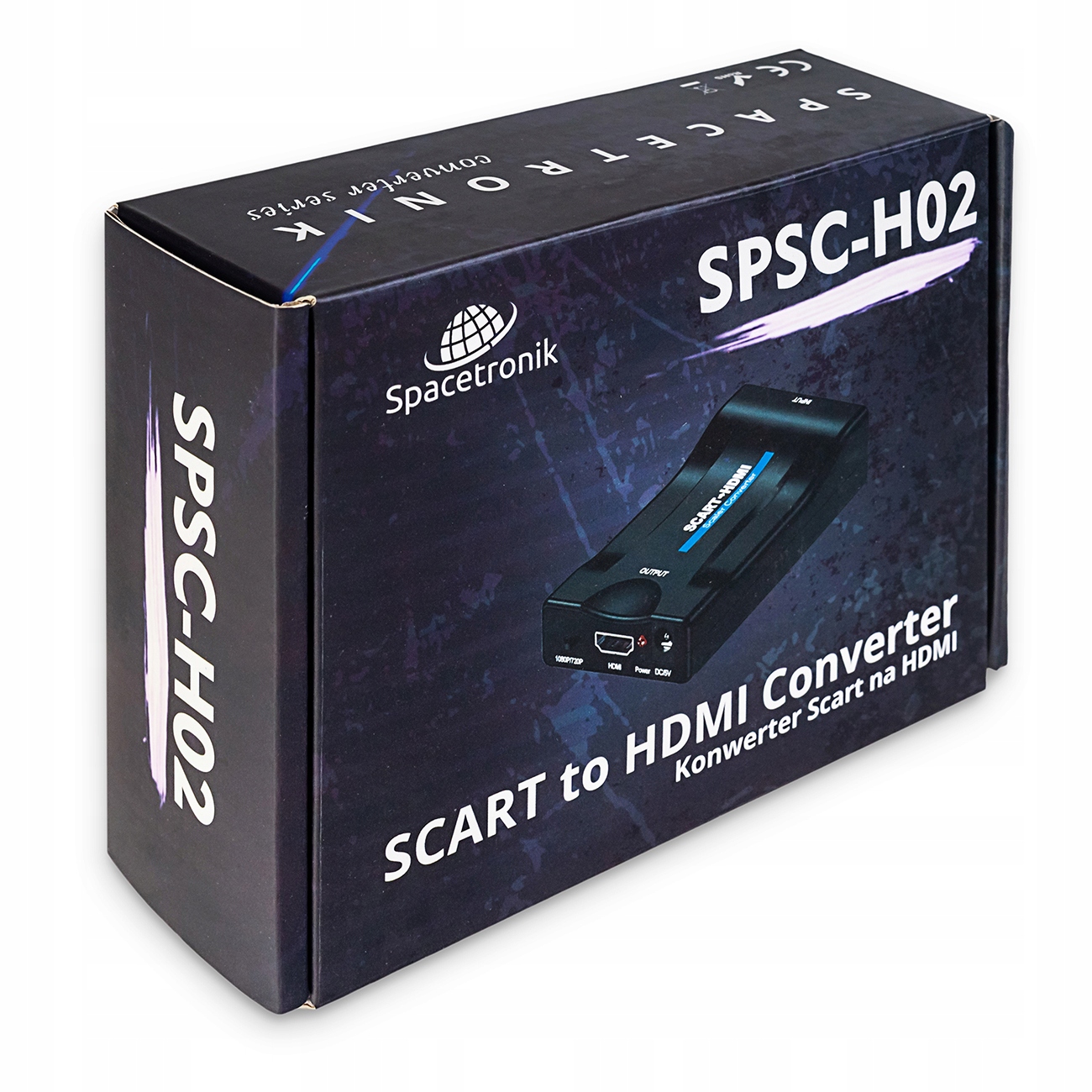 konwerter sygnału analogowego scart na hdmi Kod producenta SPSC-H02
