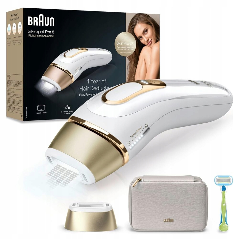 Ipl epilátor Braun PL5052 Silk-expert Pro 5 Ipl Rychlý Efekt