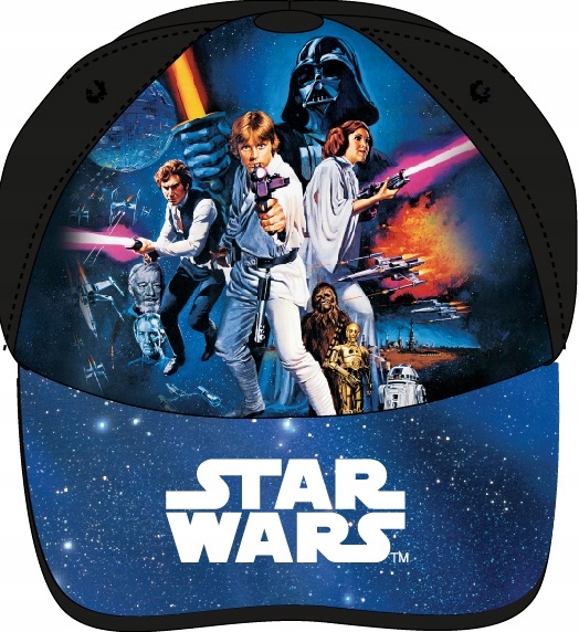 

Czapka bejsbolówka Star Wars gwiezdne czarna 52