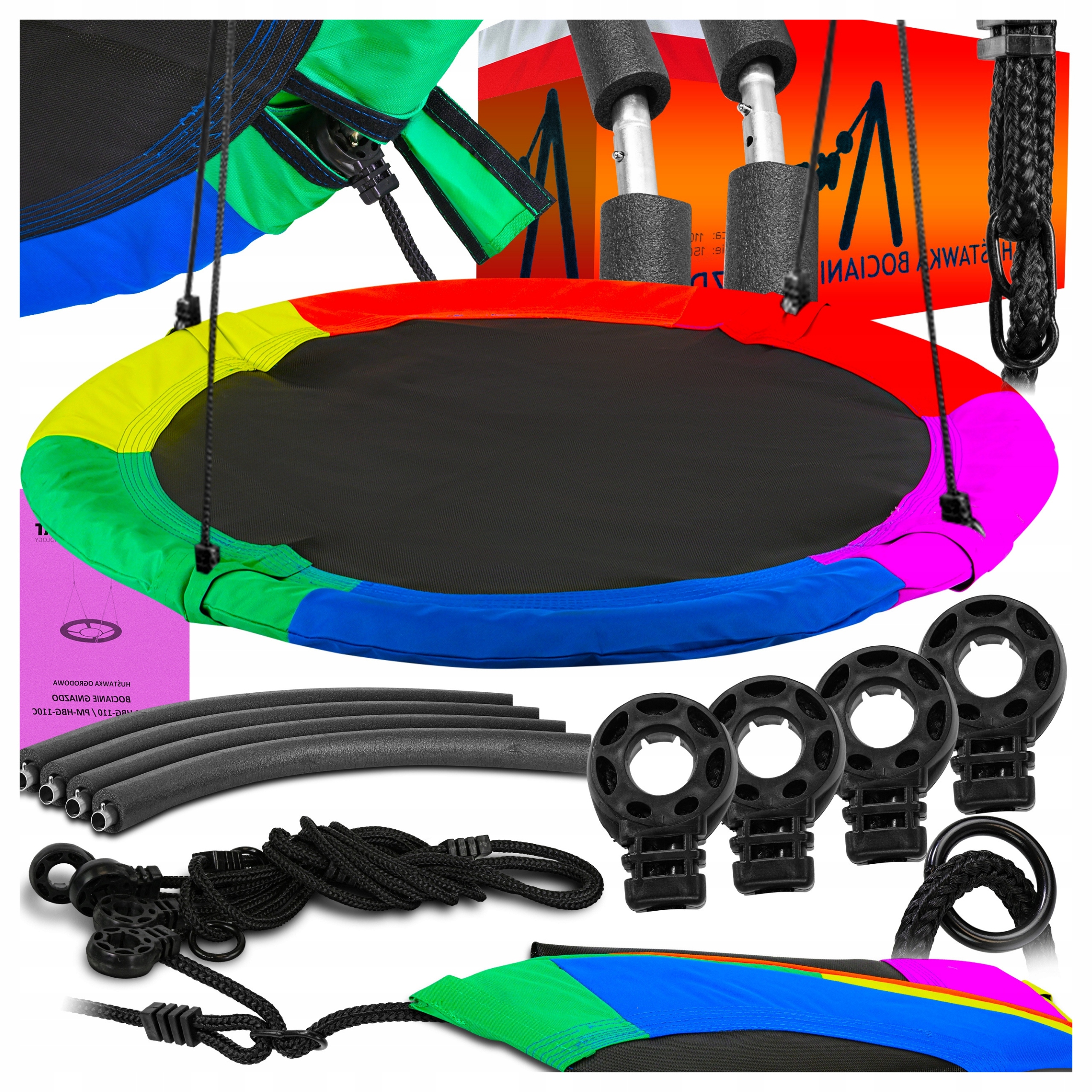 Veľká Záhradná Hojdačka Bocianie Hniezdo 150 kg XXXL