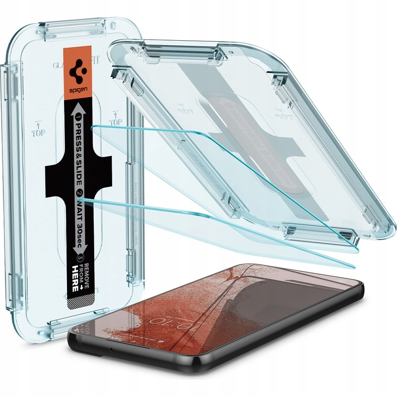 

Szkło do etui do Galaxy S22, Spigen Ez Fit, 2 szt.