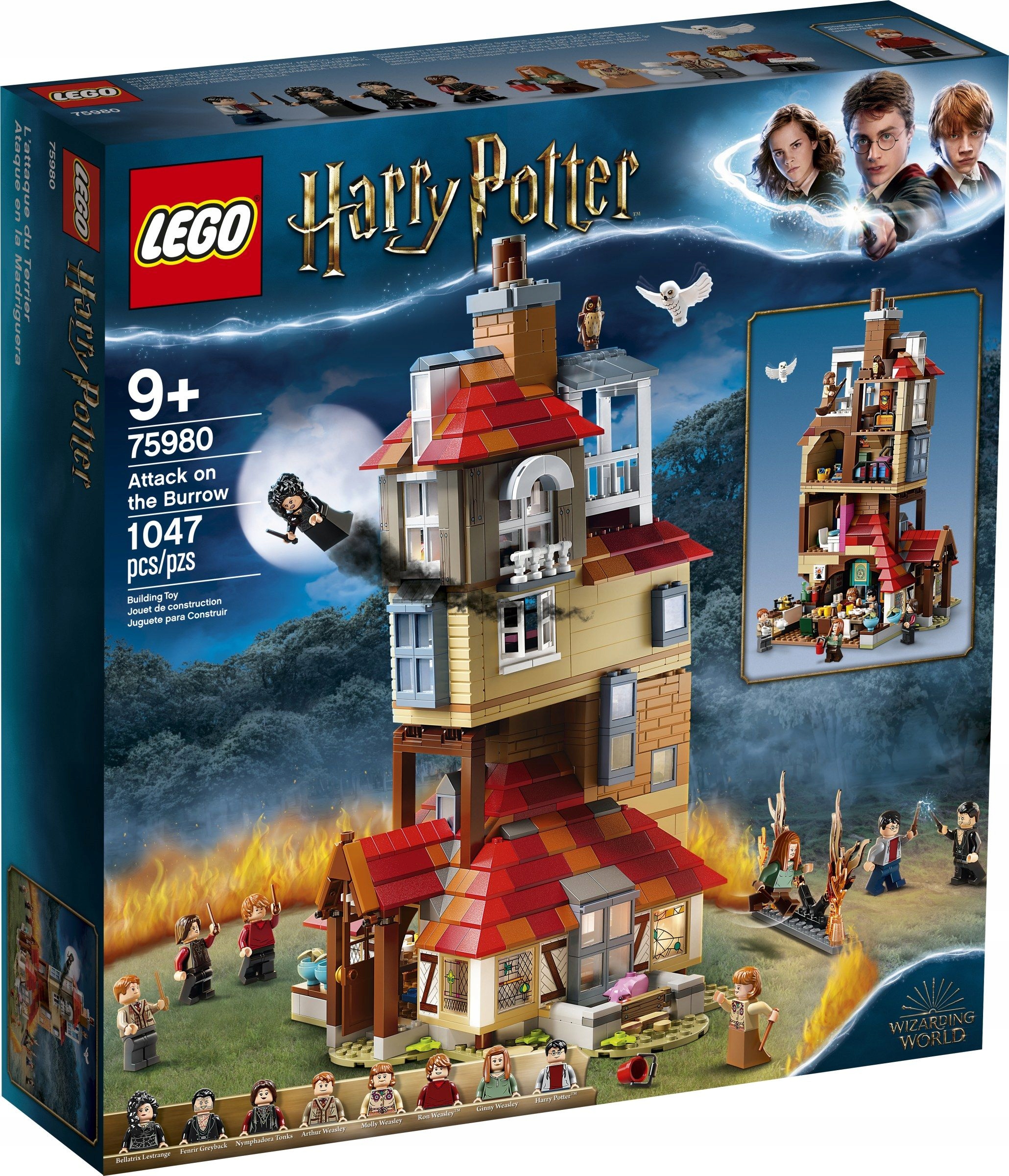 stavebnice Lego Harry Potter 75980 Útok na Doupě