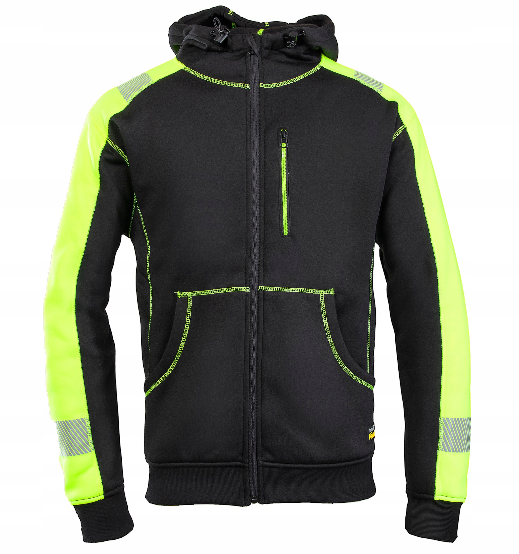 Bluza DRESOWA ROBOCZA ODBLASKOWA POLAR z kapturem Marka Benefit