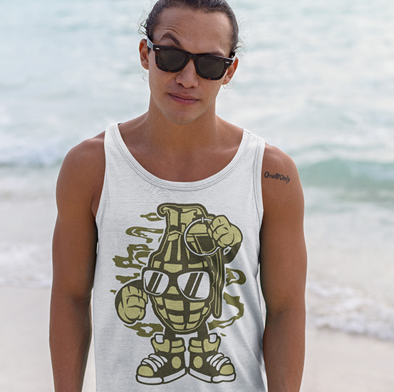 TANK TOP ANIMOWANE GRENADE Marka inna