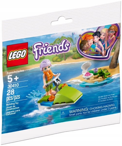 

Lego Friends Mia Żółw Skuter Muszla
