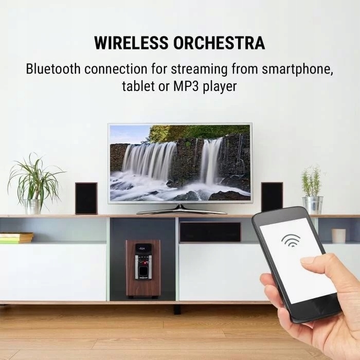 Głośniki One Concept Woodpecker Drewniana Obudowa Rodzaj półkowe