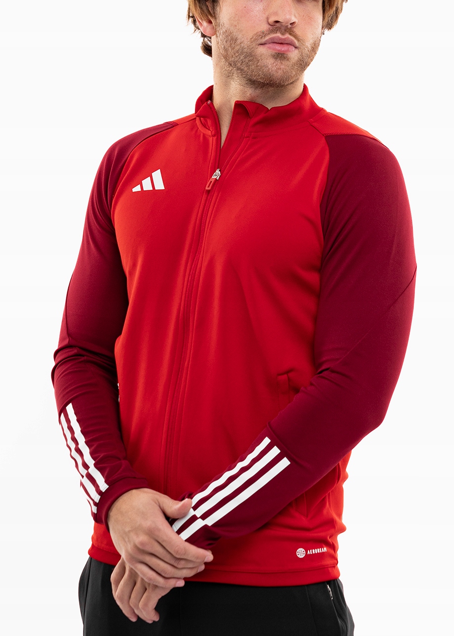 Pánská Mikina adidas Tiro 23 rozepínací, sportovní, tréninková, Bez Kapuce vel. S