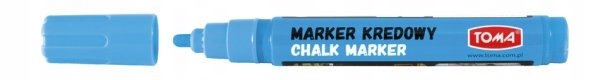 Marker kredowy 4mm niebieski TO-292 TOMA