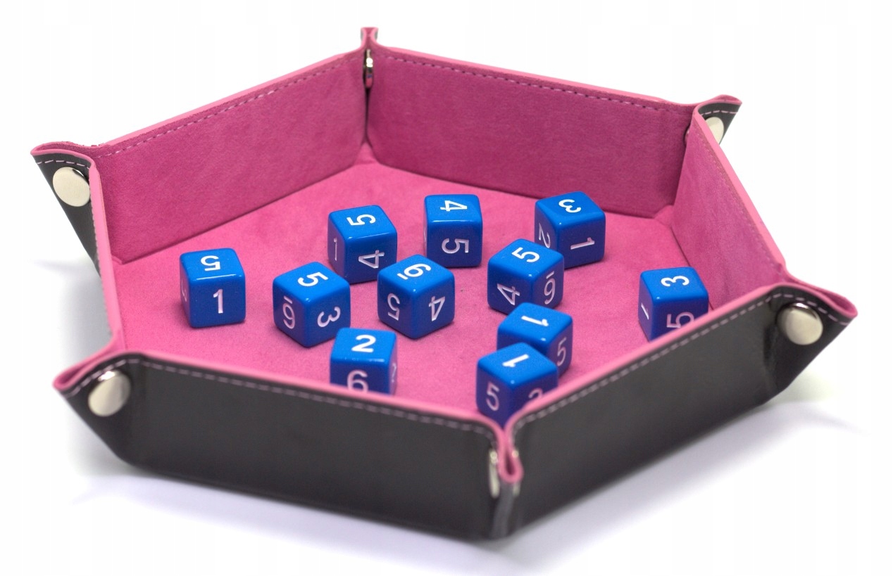 ZESTAW 25 KOSTEK K6 RPG NIEBIESKA KOŚĆ SZEŚCIOŚCIENNA 1,6 CM Producent RGFK