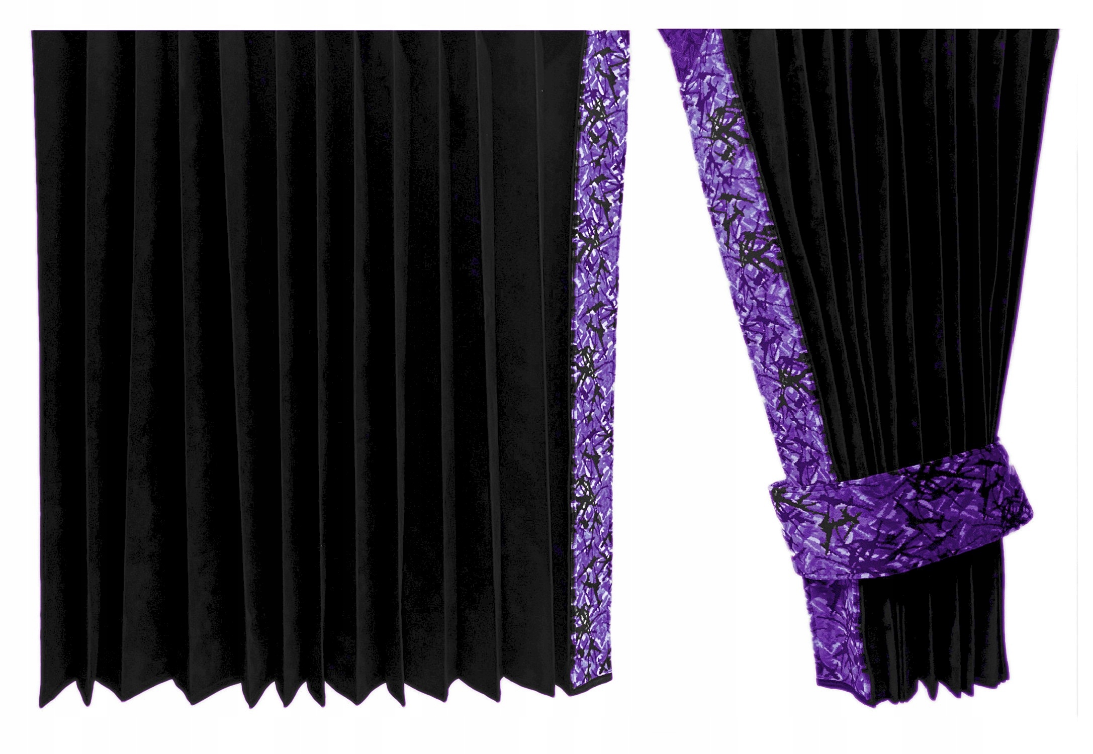 Záclony Záclony Tir Daf XF105 XF106 Space Cab S Dánskym Plyšom Premium