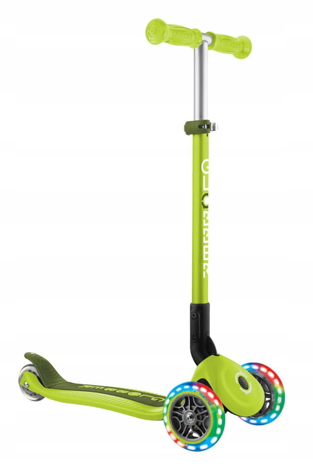 Hulajnoga Globber Primo Foldable Lights lime green