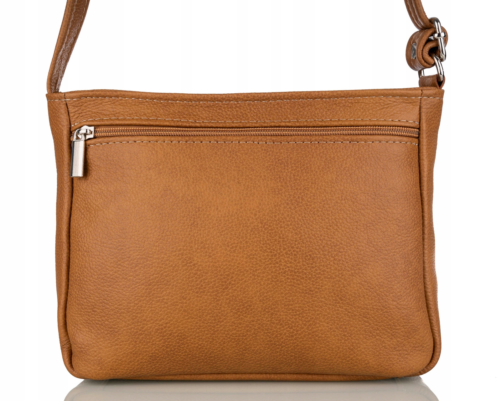 Dámská kožená kabelka přes rameno z přírodní kůže polská výroba