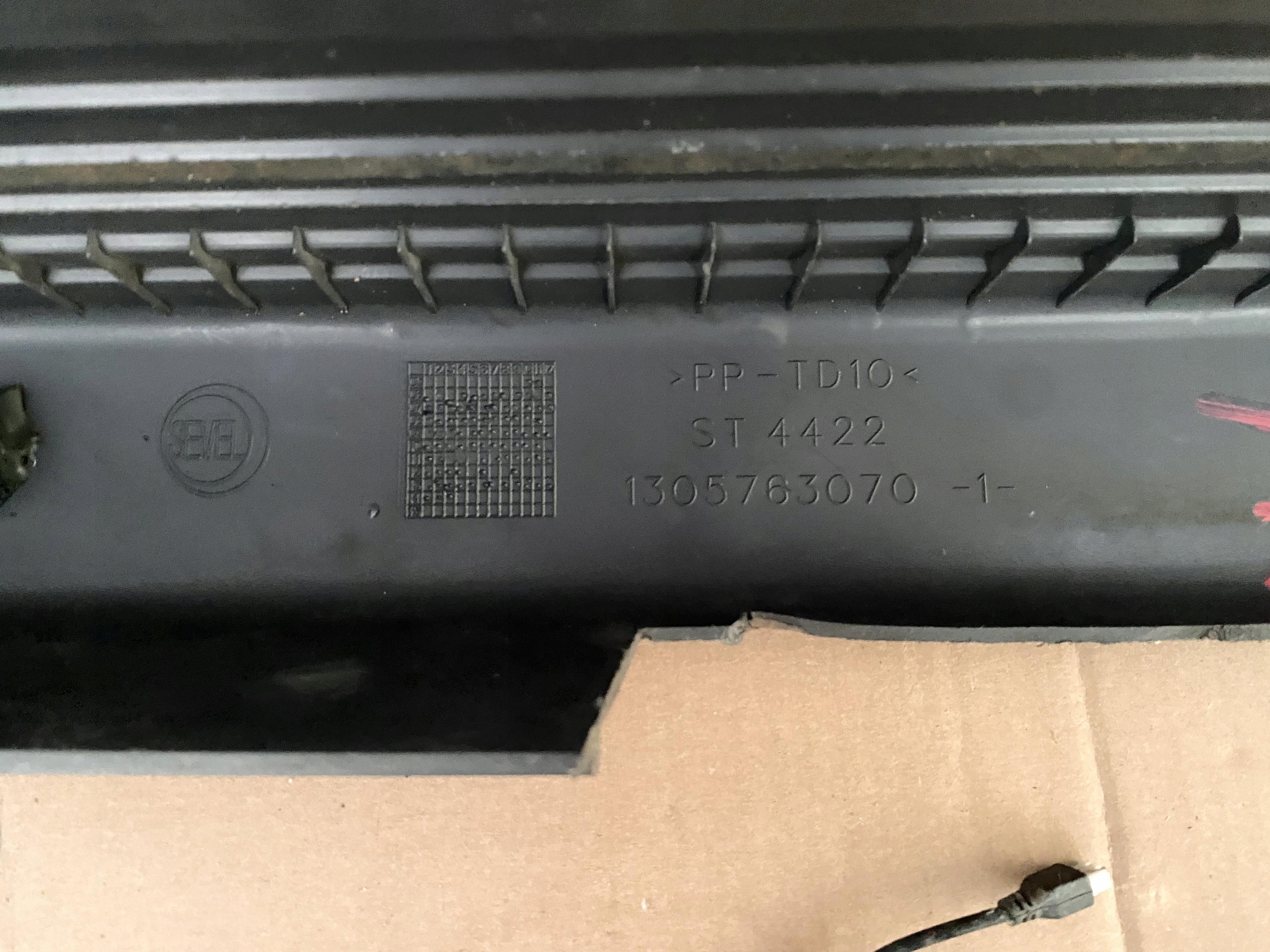 DUCATO BOXER JUMPER 06- bumper rear STOPIEN rear part 1305763070