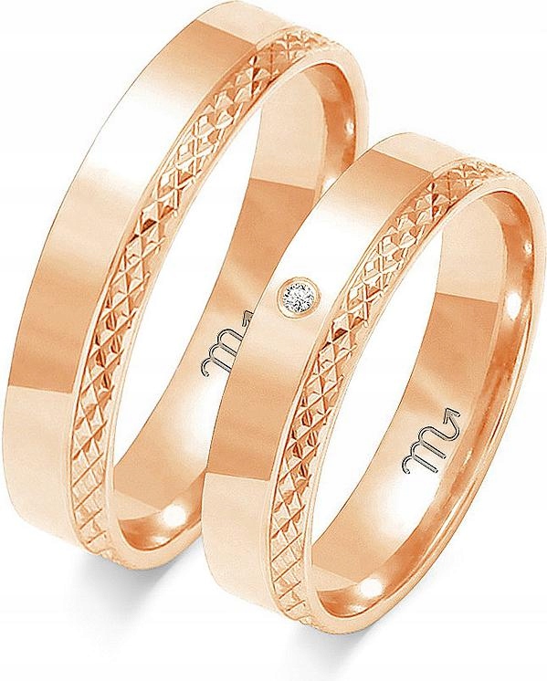 svatební s gravírováním pro pár 585 r 35 36 37 model pro ni