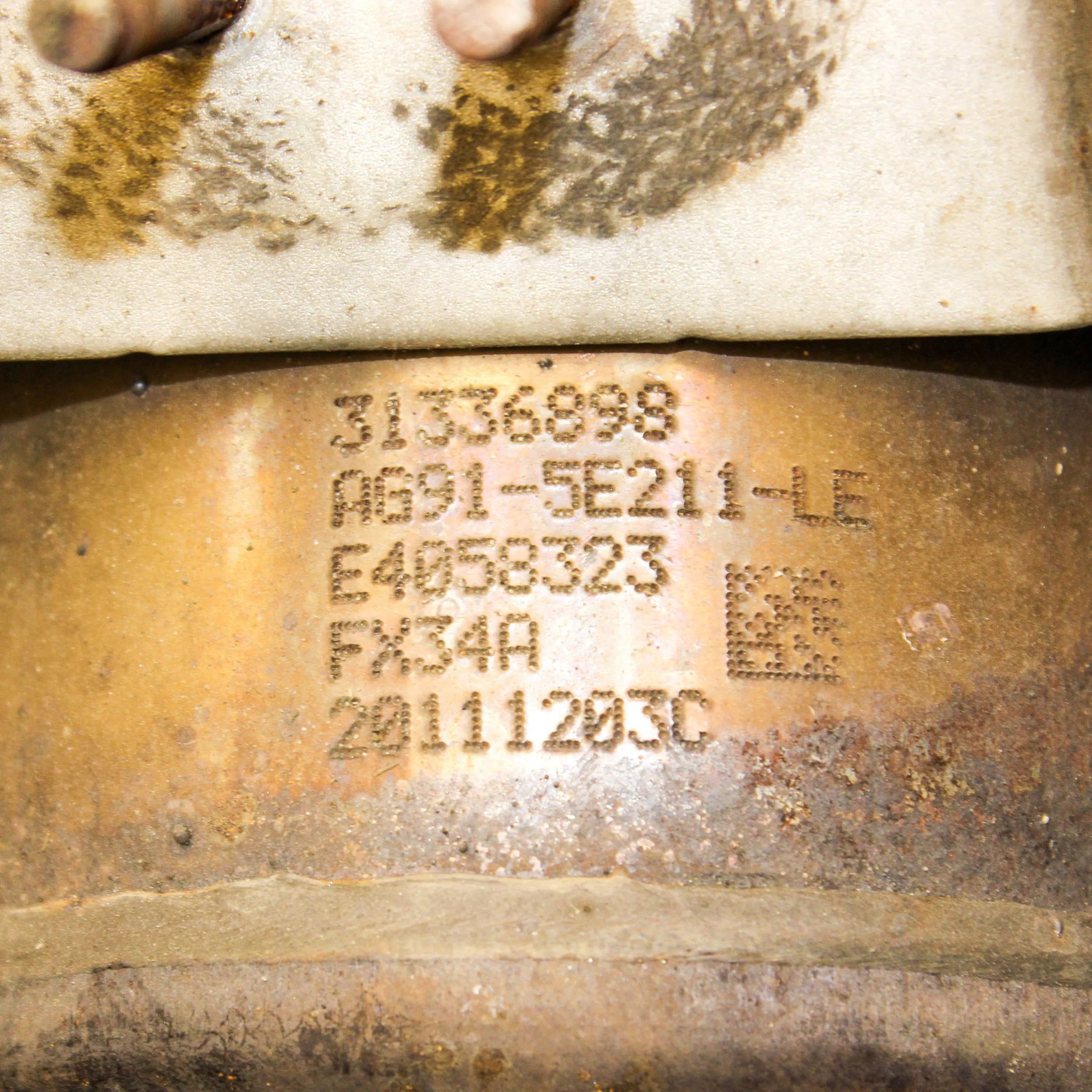 FORD MONDEO MK V 2014 фильтр твердых частиц катализатор / FAP / DPF