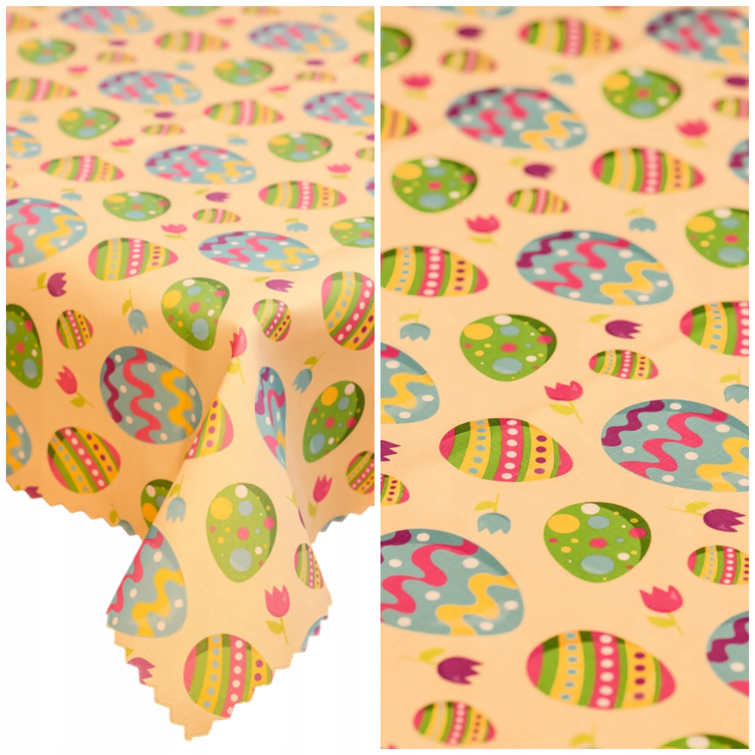 OBRUS Wielkanocny WIELKANOC Świąteczny 120x120 WN Informacje dodatkowe plamoodporny