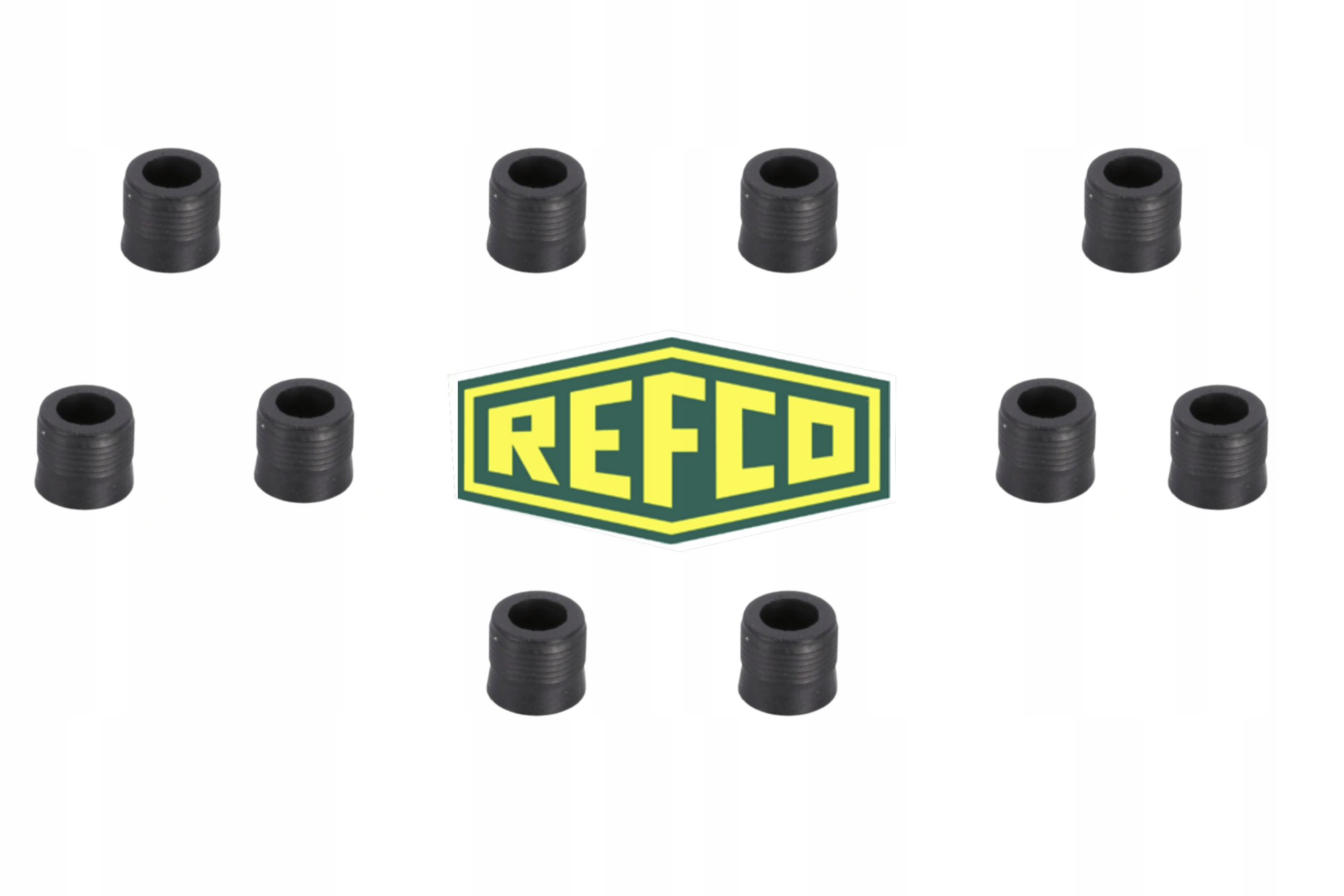 Uszczelka gumowa do węży serwisowych REFCO 1/4" - Zestaw 10 sztuk