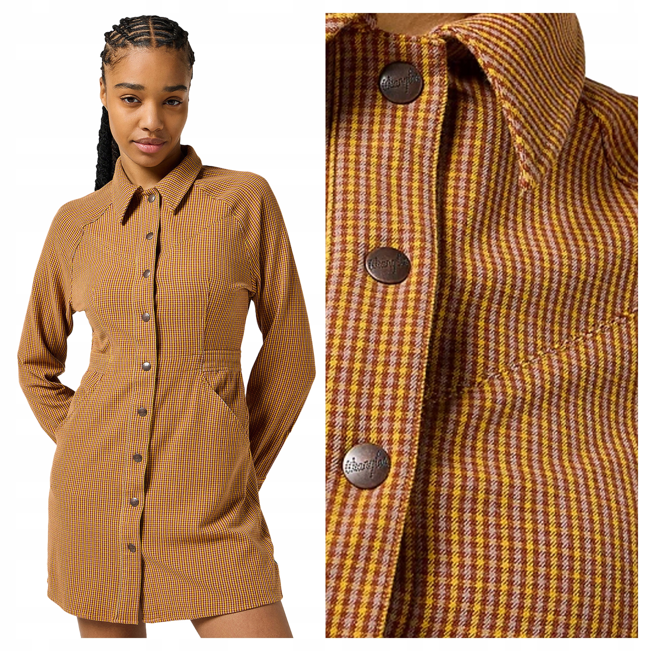 Wrangler Slim Fit Dress S Dámské šaty