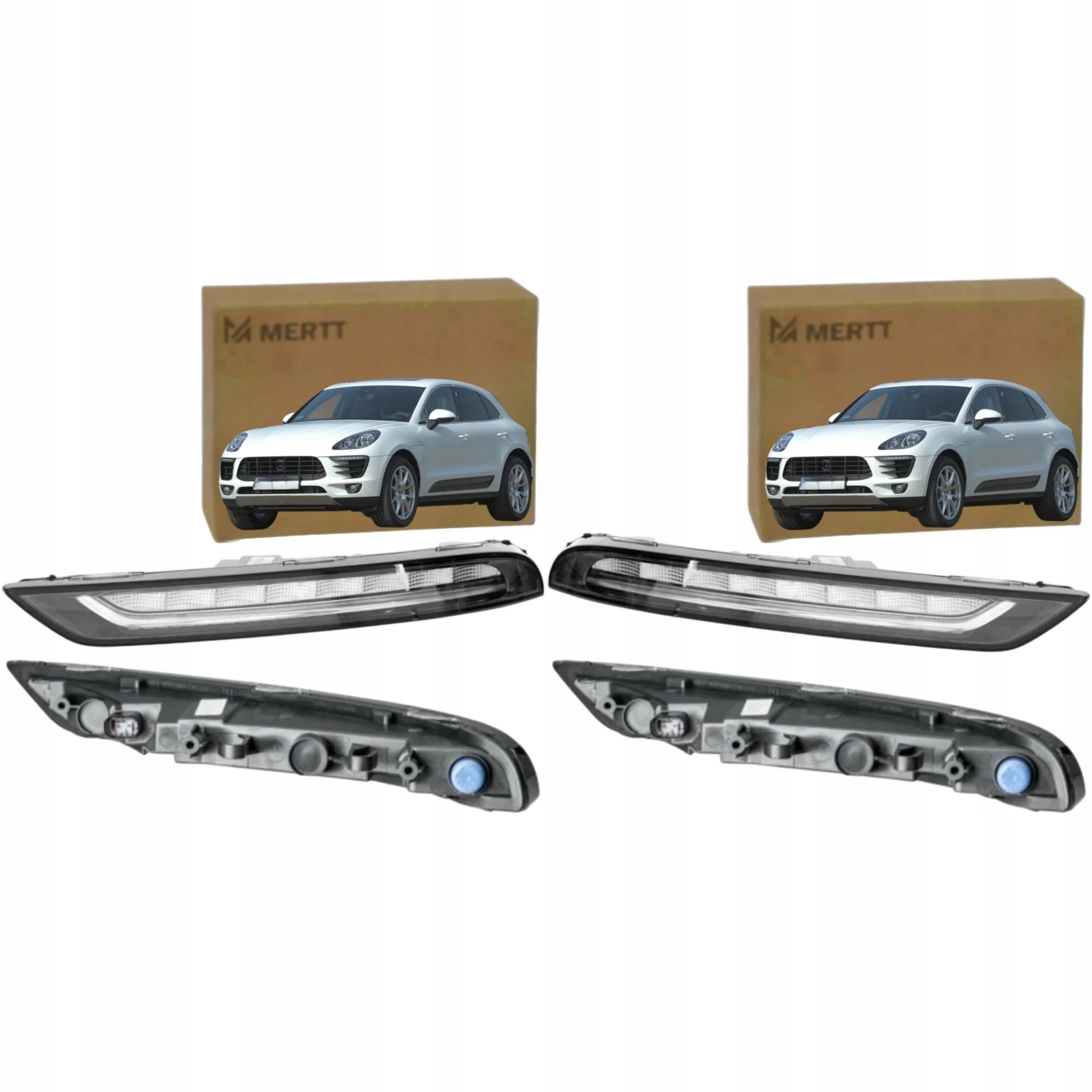 Porsche Macan 95B 2014-2018 Směrovka blikač přední Levá Pravá Led