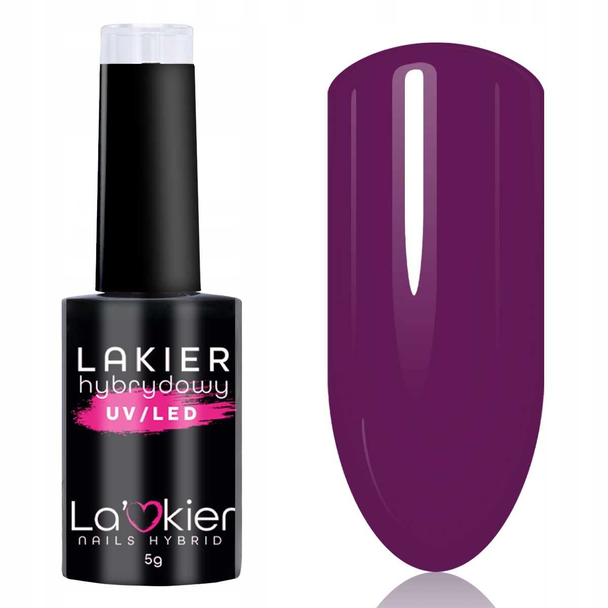 

La'Kier 355/1 Lakier Hybrydowy do paznokci Uv 5g